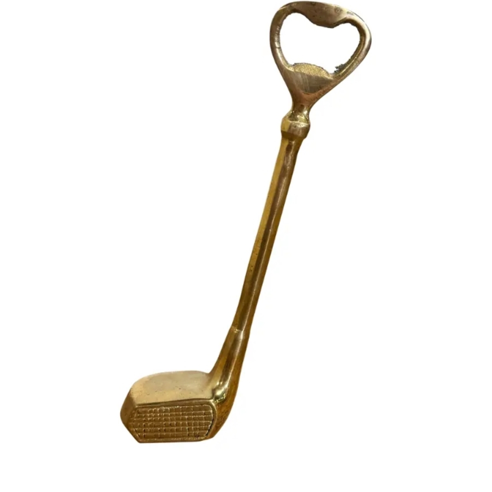Gold Tennis Racket Decor - Picture 2 of 5